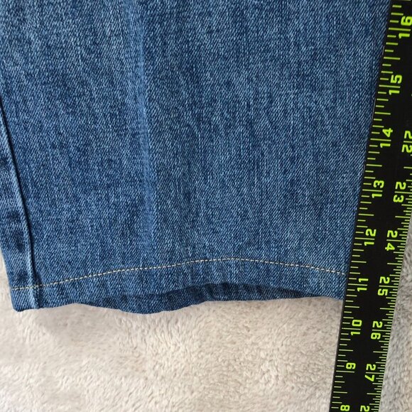 Wrangler Mens Work Jeans Size 38x30 Straight Leg Classic Relaxed Blue Denim - Picture 5 of 16